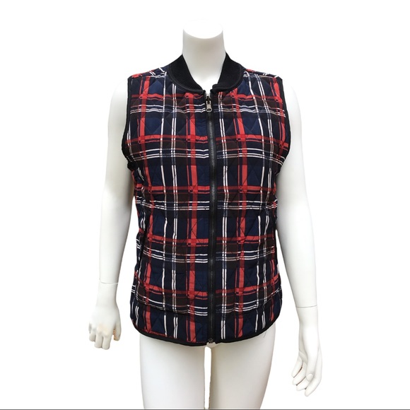Entro Plaid Equestrian Riding Vest - Picture 5 of 7
